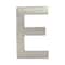 Architectural Mailboxes Brass 4 inch Floating House Letter Satin Nickel E 3582SN-E - alternate 1